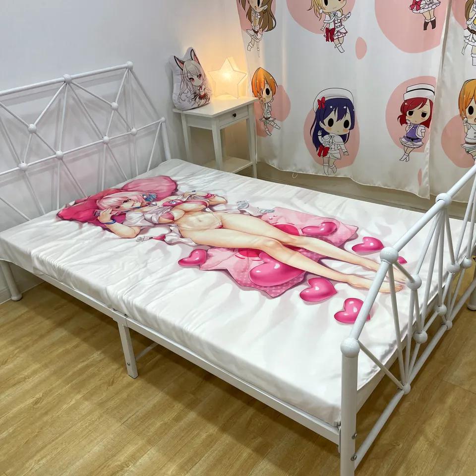 MALTYTOWN  Anime custom print queen size bed sheet YC0888