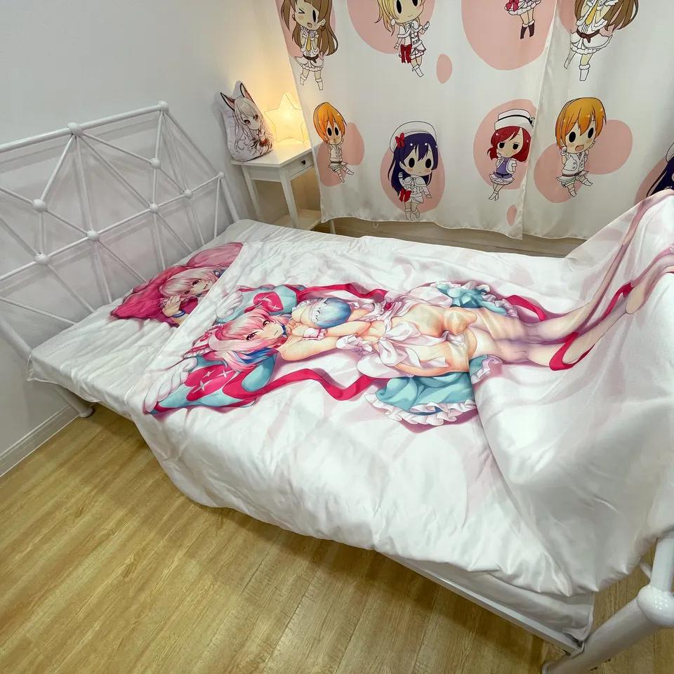 MALTYTOWN Yumemi Riamu Queen size Anime custom print quilt cover  YC0888