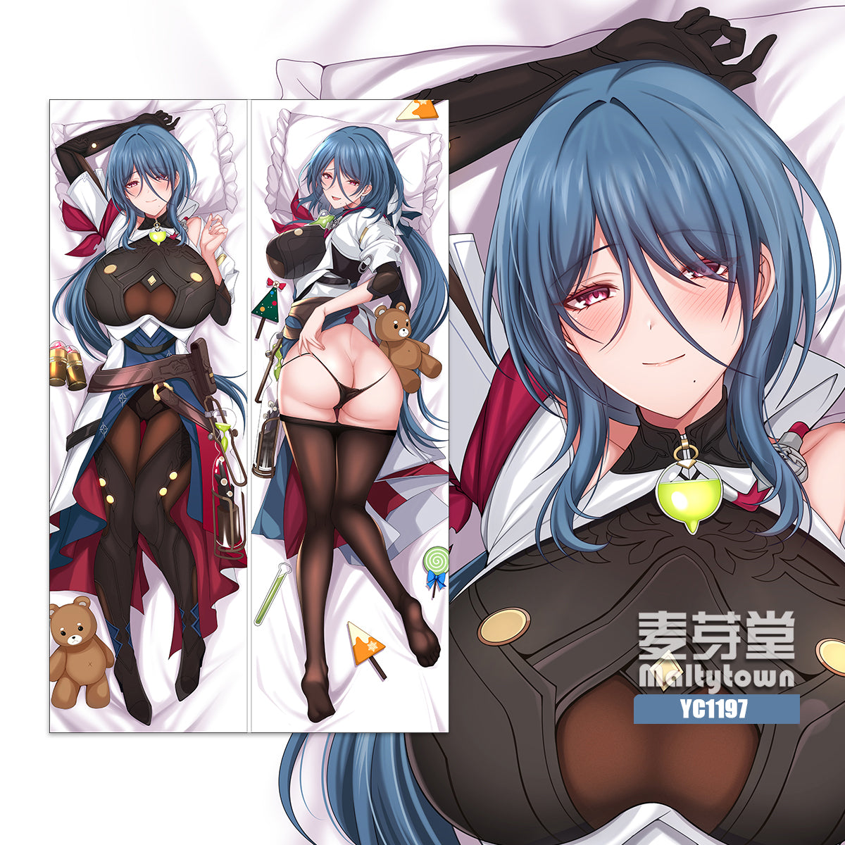 Honkai: Star Rail Natasha Dakimakura Pillow Cover YC1197 YC1198