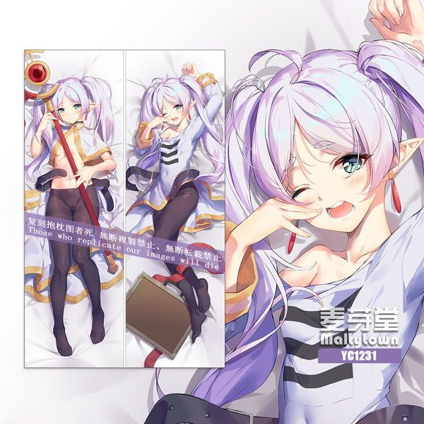 Frieren at the Funeral Frieren dakimakura Pillow Cover little girl YC1231 YC1232