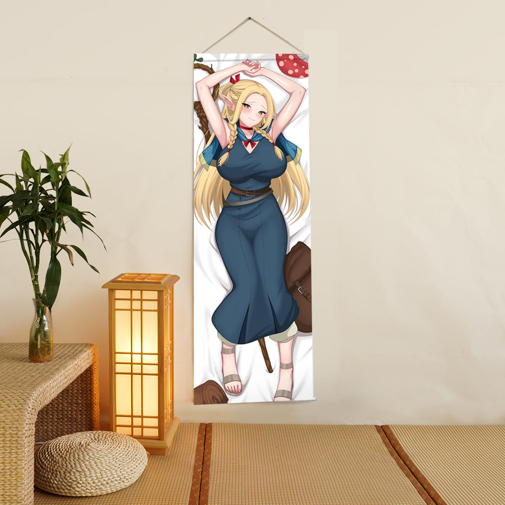 Delicious in Dungeon Marcille Anime Digital Printing Wall Scroll