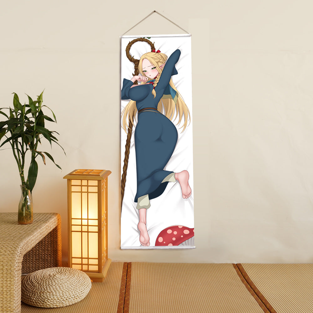 Delicious in Dungeon Marcille Anime Digital Printing Wall Scroll