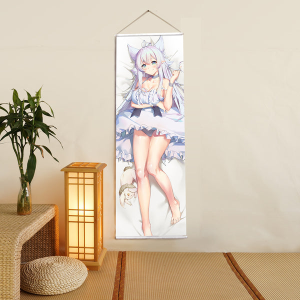 lv2 kara cheat datta motoyuusha kouho no mattari isekai life fenrys girlfriend Anime Digital Printing Wall Scroll