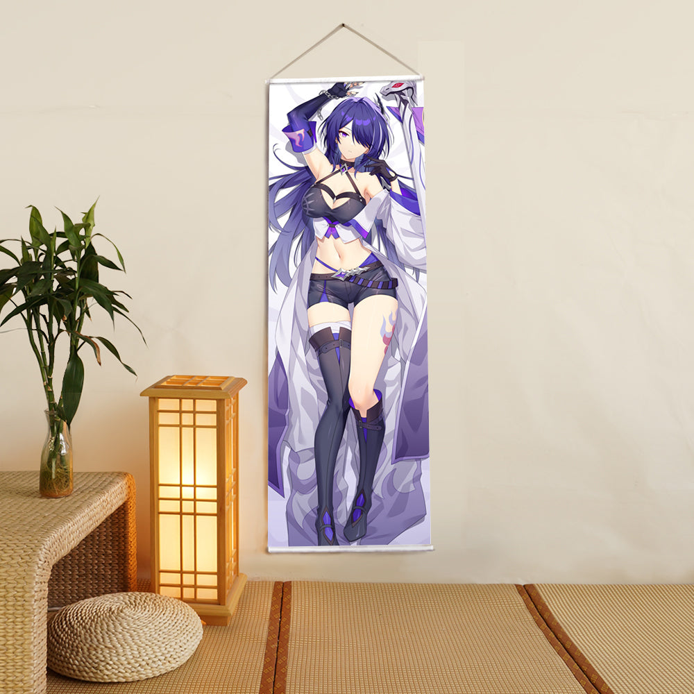 Honkai: Star Rail Acheron girlfriend Anime Digital Printing Wall Scroll