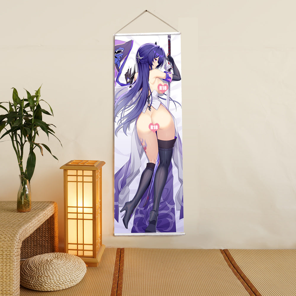 Honkai: Star Rail Acheron girlfriend Anime Digital Printing Wall Scroll