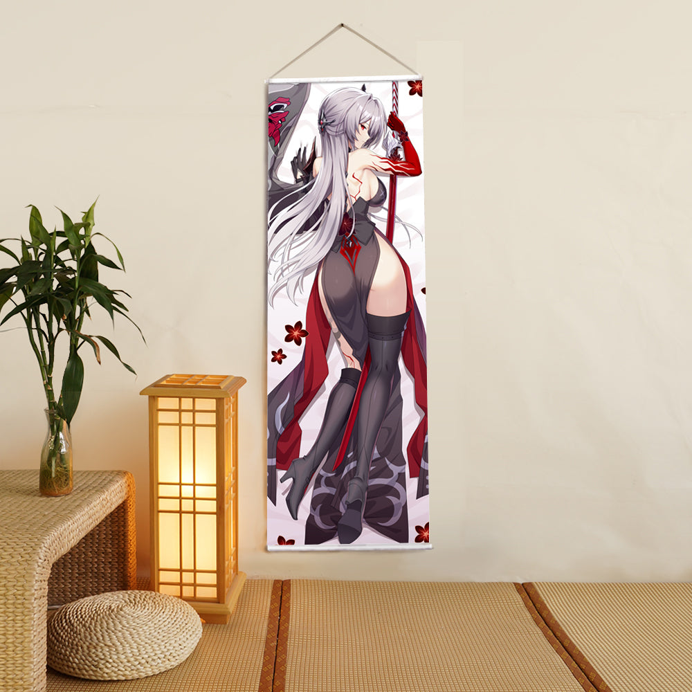 Honkai: Star Rail Acheron girlfriend Anime Digital Printing Wall Scroll