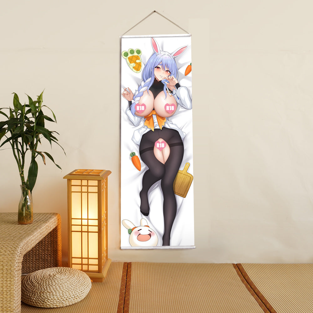 Hololive Pekomama girlfriend Anime Digital Printing Wall Scroll