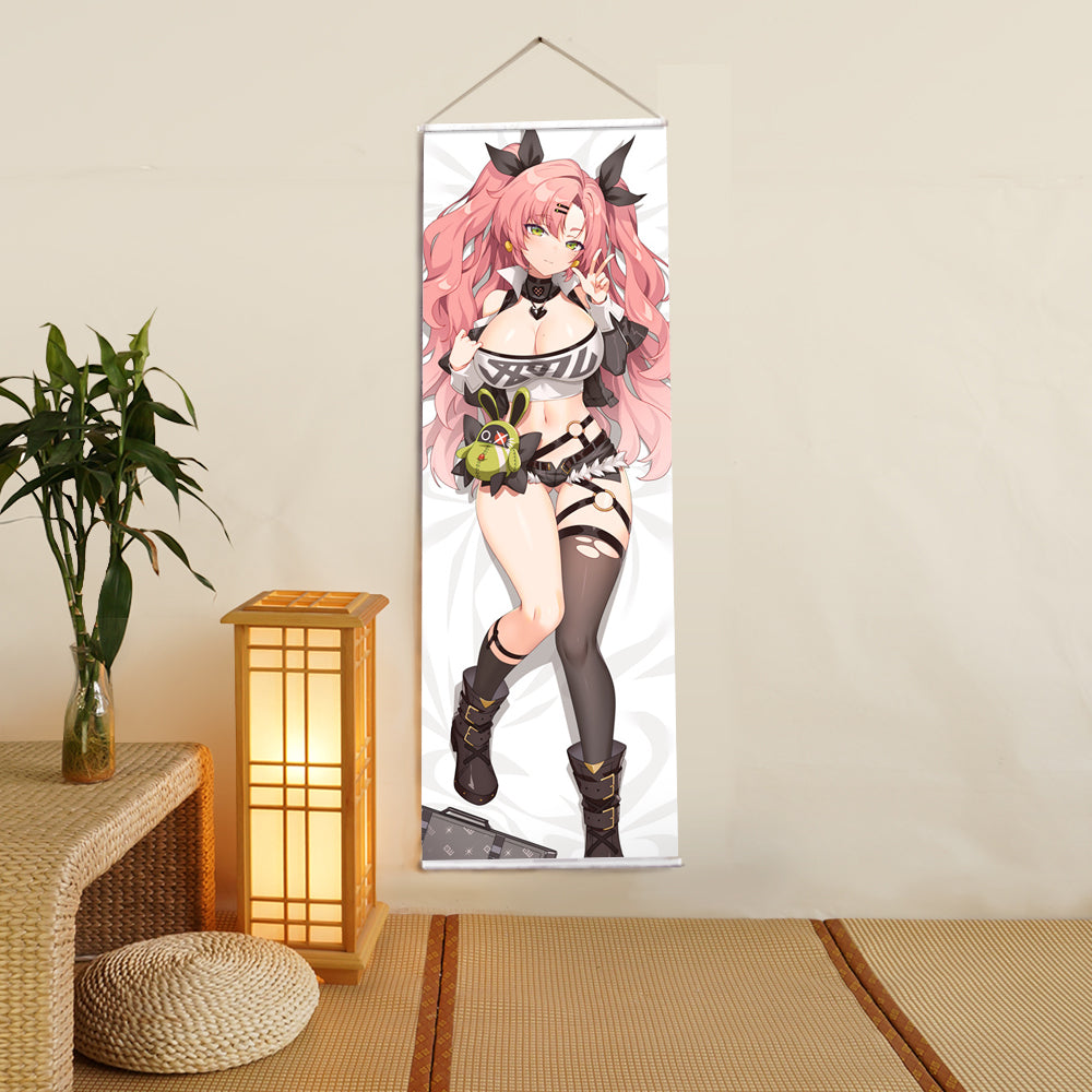 Zenless Zone Zero Nicole girlfriend Anime Digital Printing Wall Scroll