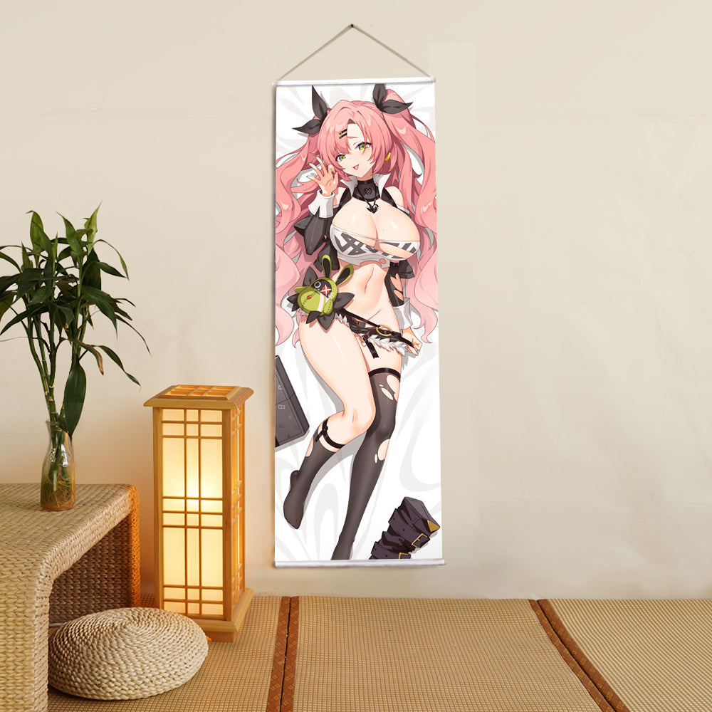 Zenless Zone Zero Nicole girlfriend Anime Digital Printing Wall Scroll