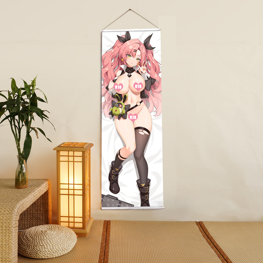 Zenless Zone Zero Nicole girlfriend Anime Digital Printing Wall Scroll