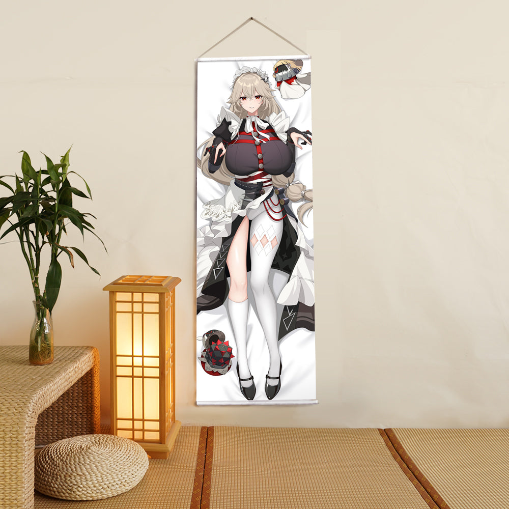 Zenless Zone Zero Alexandrina Sebastiane girlfriend Anime Digital Printing Wall Scroll