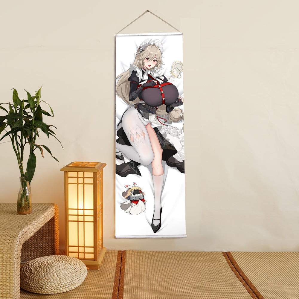 Zenless Zone Zero Alexandrina Sebastiane girlfriend Anime Digital Printing Wall Scroll