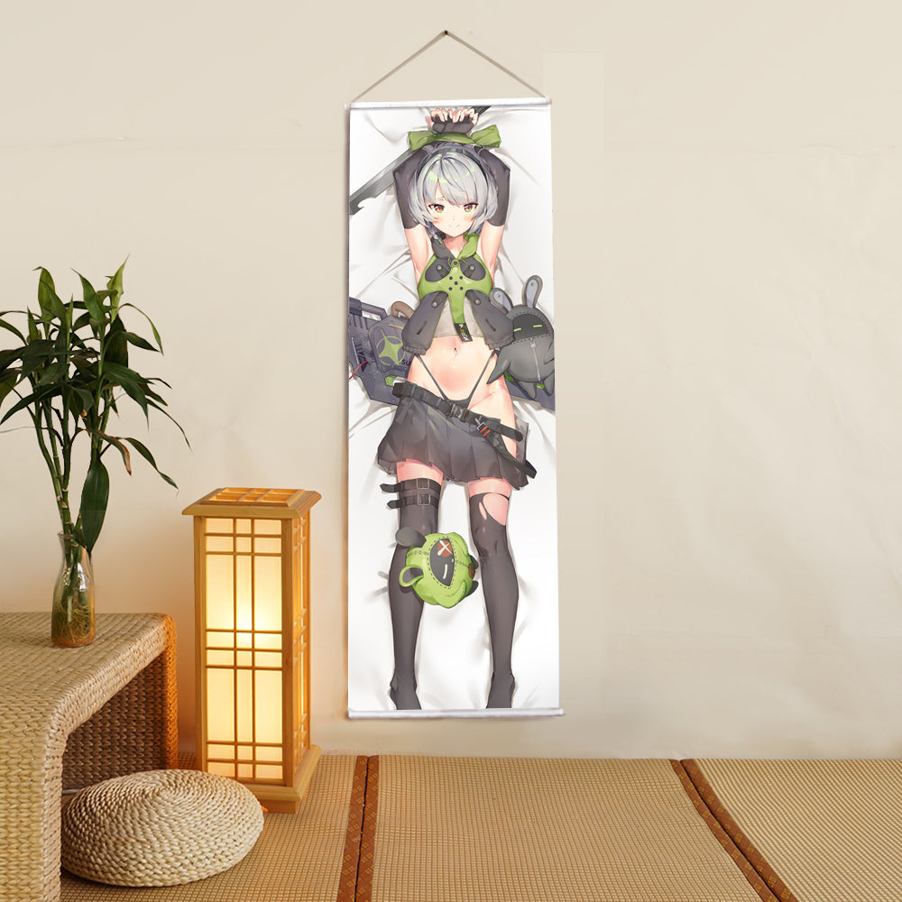 Zenless Zone Zero Anby Demara girlfriend Anime Digital Printing Wall Scroll