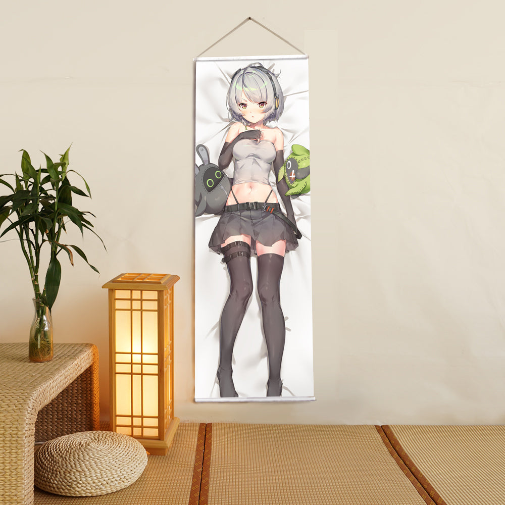 Zenless Zone Zero Anby Demara girlfriend Anime Digital Printing Wall Scroll