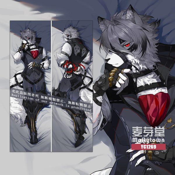 Zenless Zone Zero Von Lycaon Dakimakura Pillow Cover YC1269