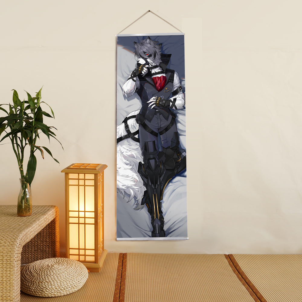 Zenless Zone Zero Von Lycaon girlfriend Anime Digital Printing Wall Scroll