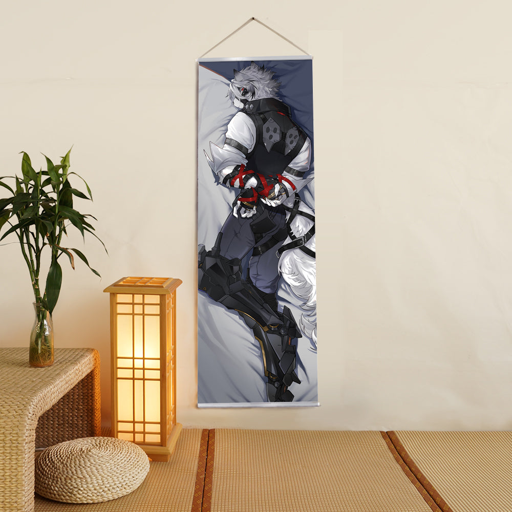 Zenless Zone Zero Von Lycaon girlfriend Anime Digital Printing Wall Scroll