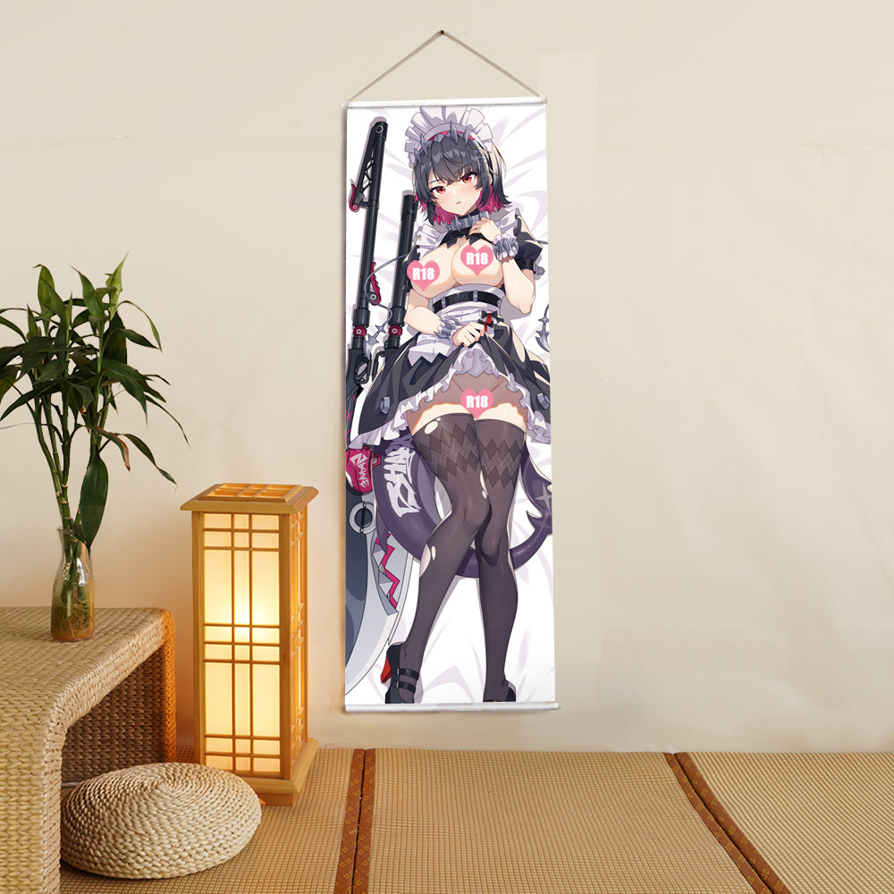 Zenless Zone Zero Ellen Joe girlfriend Anime Digital Printing Wall Scroll