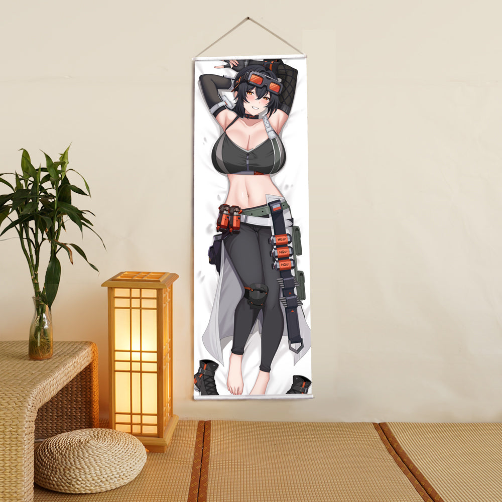 Zenless Zone Zero Grace Howard girlfriend Anime Digital Printing Wall Scroll