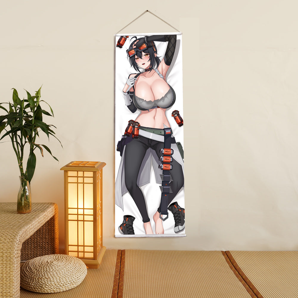 Zenless Zone Zero Grace Howard girlfriend Anime Digital Printing Wall Scroll