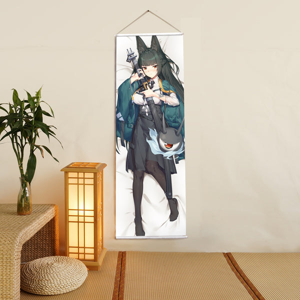 Zenless Zone Zero Hoshimi Miyabi girlfriend Anime Digital Printing Wall Scroll