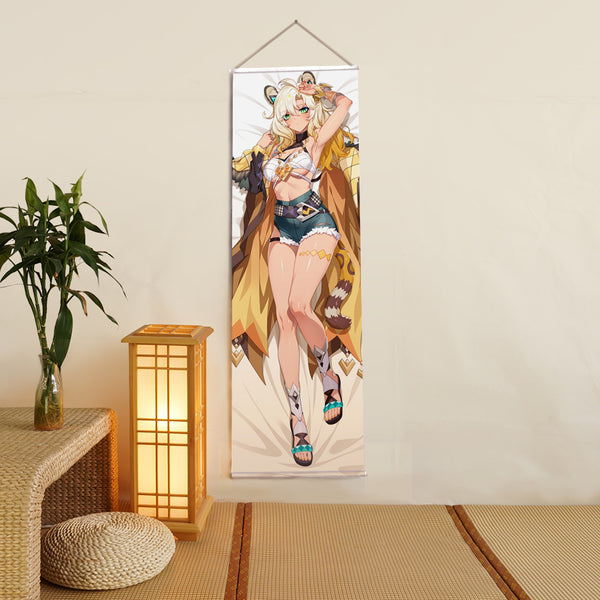 Genshin Impact Xilonen girlfriend Anime Digital Printing Wall Scroll