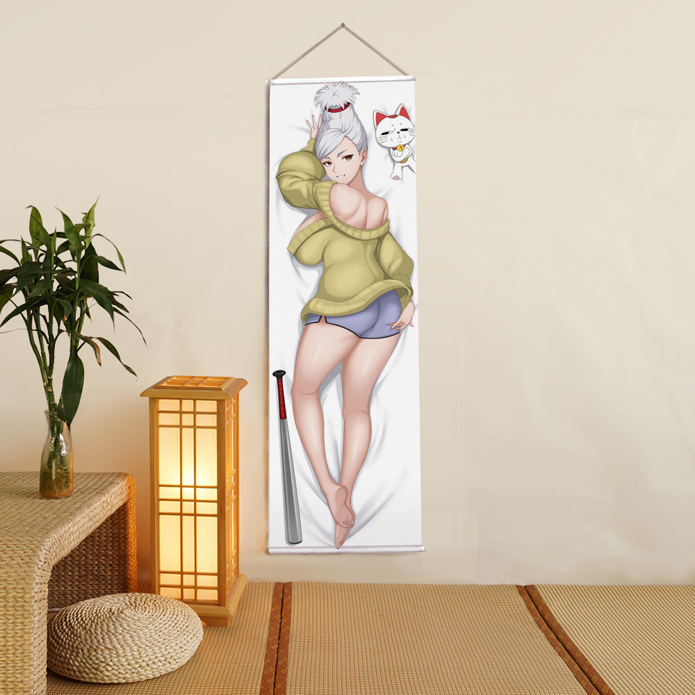 Dandadan Seiko Ayase girlfriend Anime Digital Printing Wall Scroll