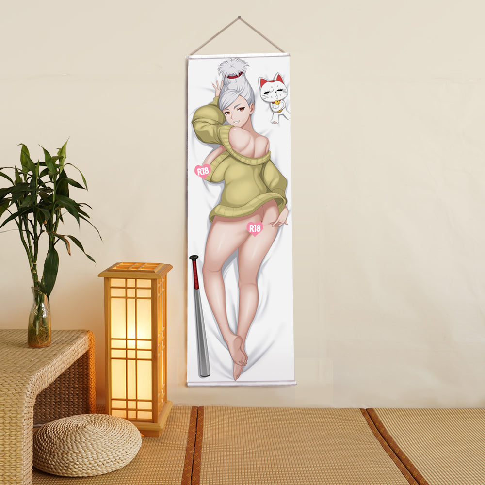 Dandadan Seiko Ayase girlfriend Anime Digital Printing Wall Scroll