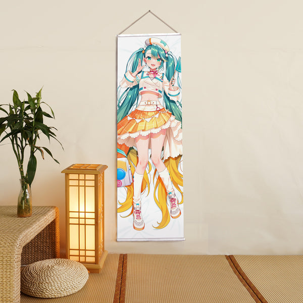 Magical Mirai 2024 miku girlfriend Anime Digital Printing Wall Scroll