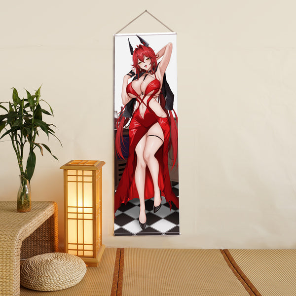 NIKKE:The Goddess of Victory Red Hood girlfriend Anime Digital Printing Wall Scroll