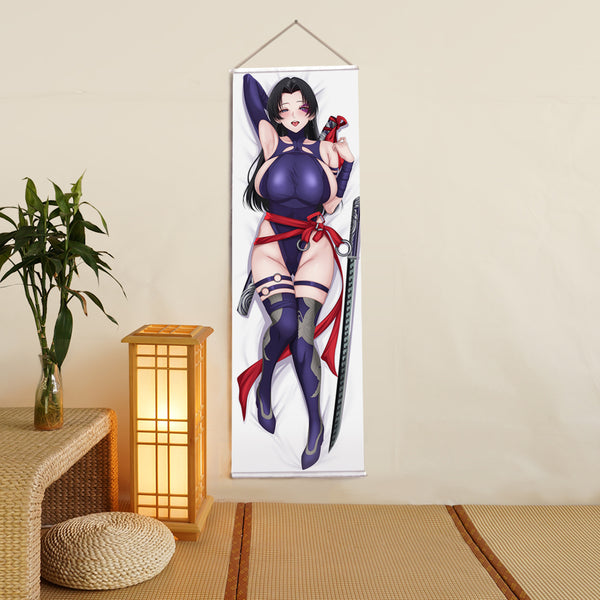 MarvelRivals Psylocke girlfriend Anime Digital Printing Wall Scroll