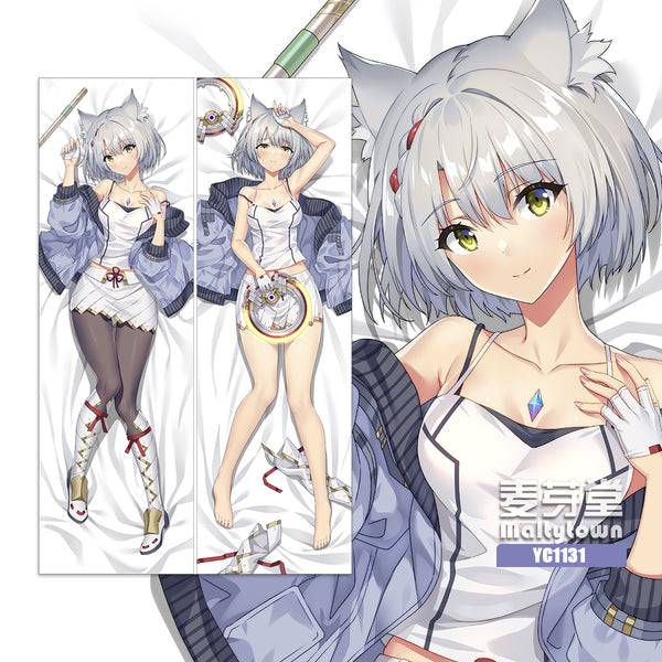 Mio Chronicles 3 Black Thigh Dakimakura Pillow Cover YC1131 YC1132