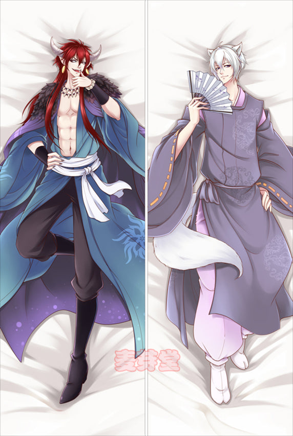 Anime Pillow Cover Case Kamisama Hajimemashita Tomoe & Akura-ou Body Pillow 100% Polyester Plain Printed Knitted EBO Home,hotel YC0391