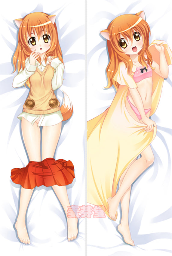 Ricotta Elmar Dog days Dakimakura Pillow Cover Sexy Pose Cute Girl YC0360 YC0361