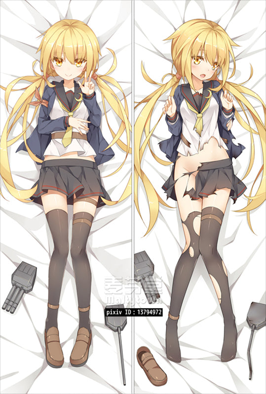 Kantai Collection Satsuki Kai Ni Dakimakura Pillow Cover Sexy pose Fleet Girls Collection YC0549 YC0550