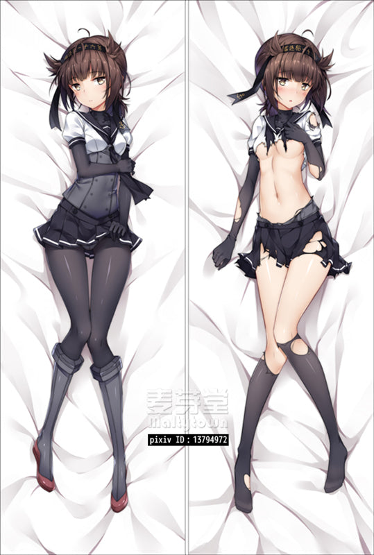 Hatsuzuki Dakimakura Pillow Cover Sexy pose Kantai Collection YC0533 YC0534