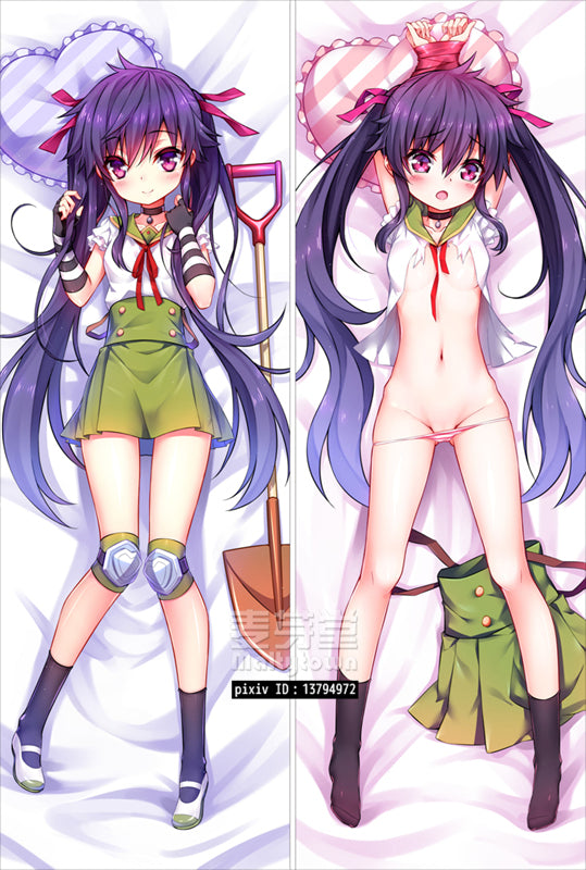 School-Live Dakimakura Pillow Cover sexy pose Ebisuzawa Kurumi YC0435 YC0436