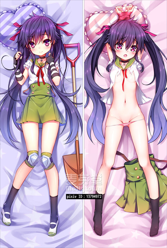 School-Live Dakimakura Pillow Cover sexy pose Ebisuzawa Kurumi YC0437 YC0460