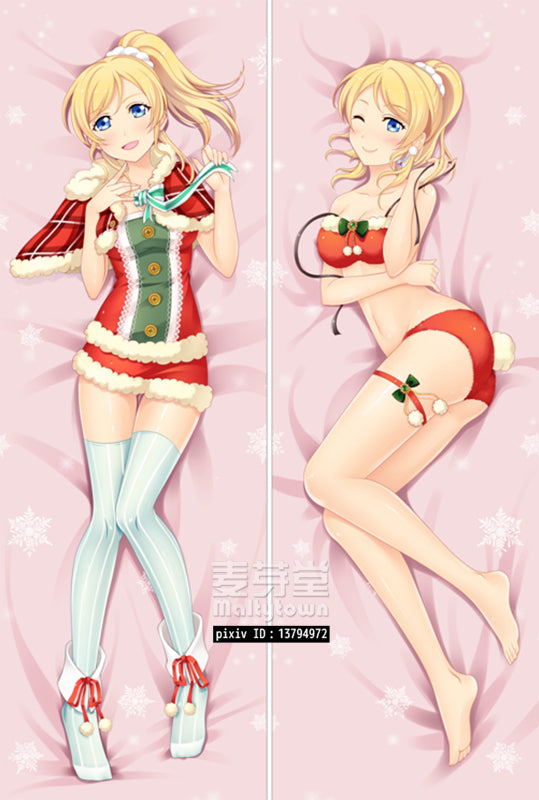 Anime Pillow Cover Case Eli Ayase Lovelive YC0340 YC0341