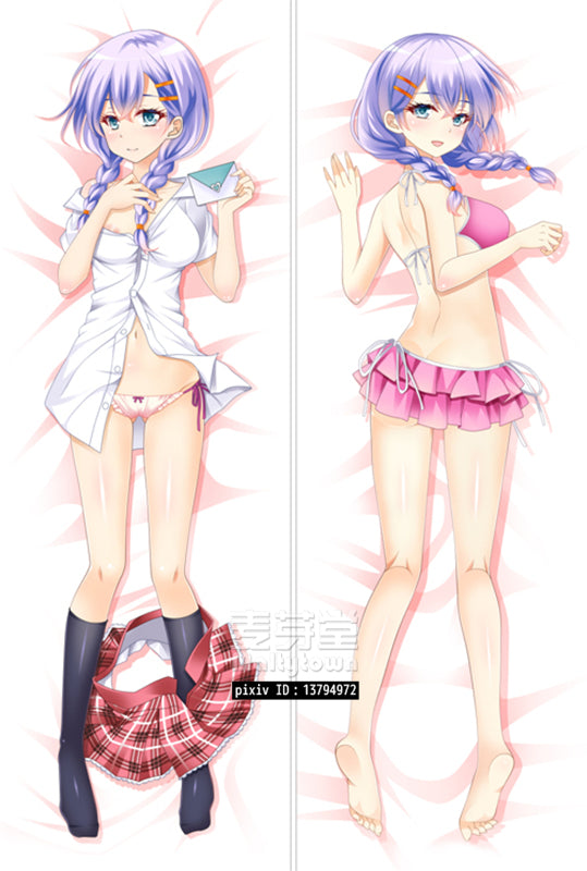 Girl Friend Beta Fumio Murakami Dakimakura Body Pillow Cover Naked Girl YC0332 YC0333