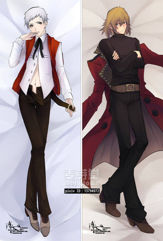 Anime Pillow Cover Case Shin Megami Tensei Persona 3Makada Akihiko Shinjiro Aragaki YC0331