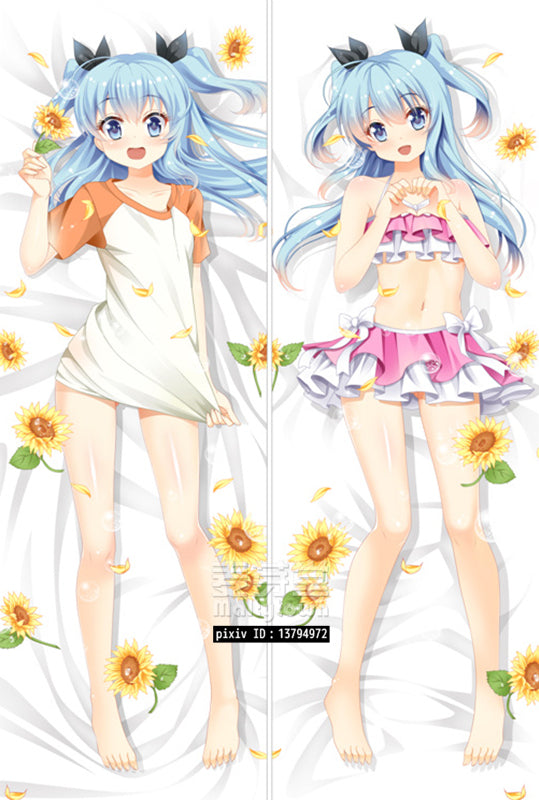 Noelle Sora no Method Dakimakura Body Pillow Cover Naked Girl YC0314 YC0315