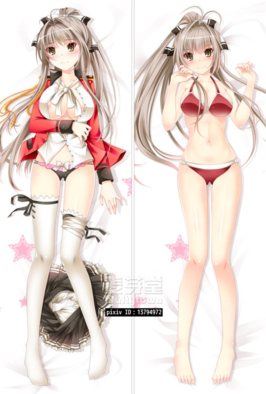 Amagi Brilliant Park Isuzuruha Centollusia Dakimakura Body Pillow Cover Naked Girl YC0310 YC0311