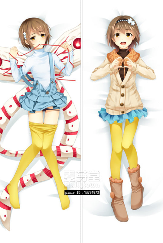 Tokyo Ghoul Dakimakura Body Pillow Cover Naked Girl Fueguchi Hinami YC0302 YC0303