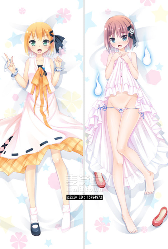 Invaders of the Rokujōma Dakimakura Body Pillow Cover Cute Girl YC0282 YC0283