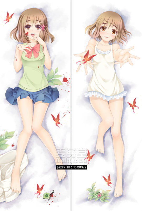 PUPA Hasegawa Yume Dakimakura Body Pillow Cover Cute Girl YC0209 YC0210