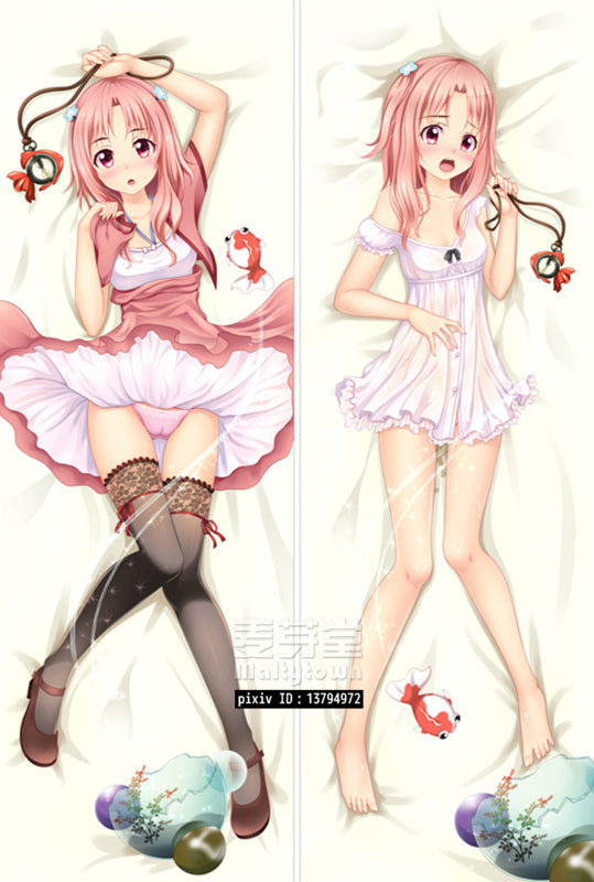 Galilei Donna sexy pose Dakimakura Body Pillow Cover Cute Girl completely naked YC0187 YC0188