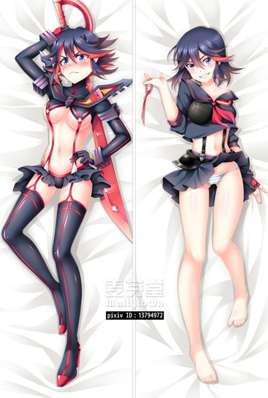 KILL la KILL sexy pose Dakimakura Body Pillow Cover Cute Girl YC0183 YC0184