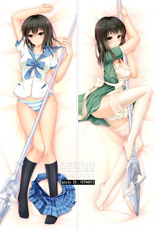 Strike the Blood Dakimakura Body Pillow Cover Yukina Himeragi YC0175 YC0176