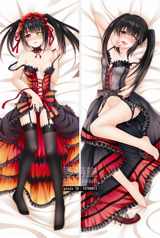 Tokisaki Kuzou DATE A LIVE naked girl Dakimakura Body Pillow Cover Cute Sexy pose YC0160 YC0161